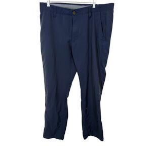 Under Armour Men’s Navy Golf Pants 38x32 Performance Stretch Athletic